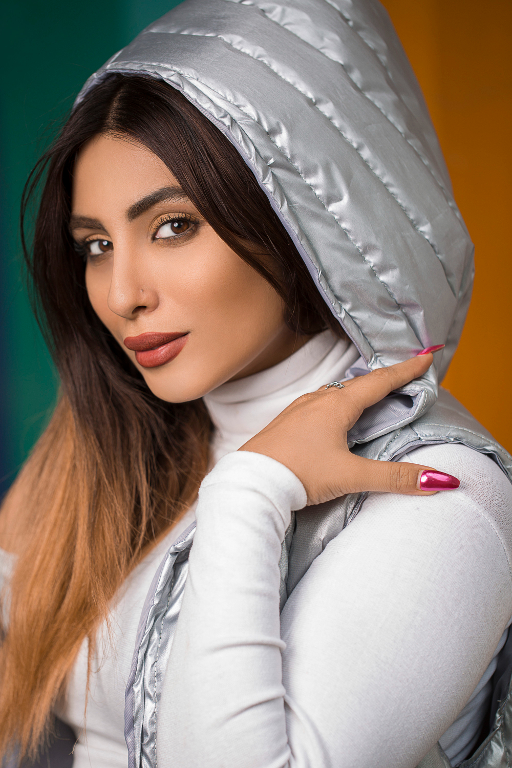 Femme arabe moderne